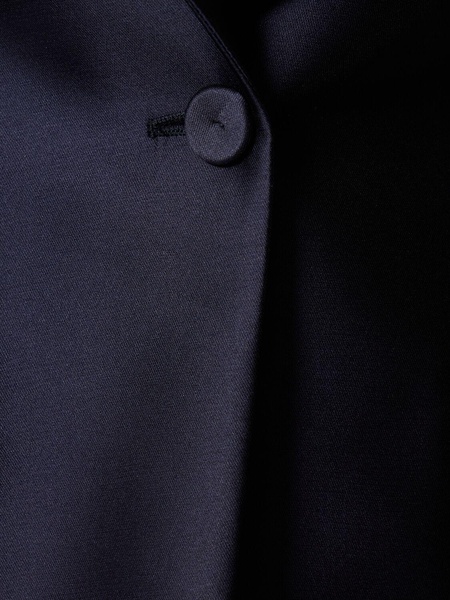Mikado single breast blazer