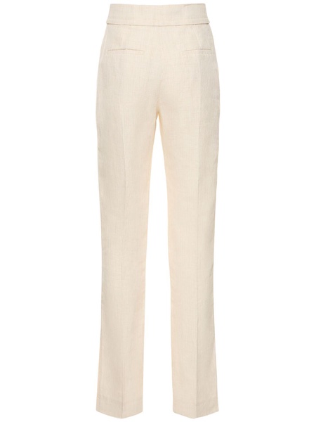 Le Pantalon Tibau linen pants