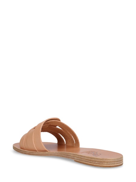 5mm Filenada leather flat slides