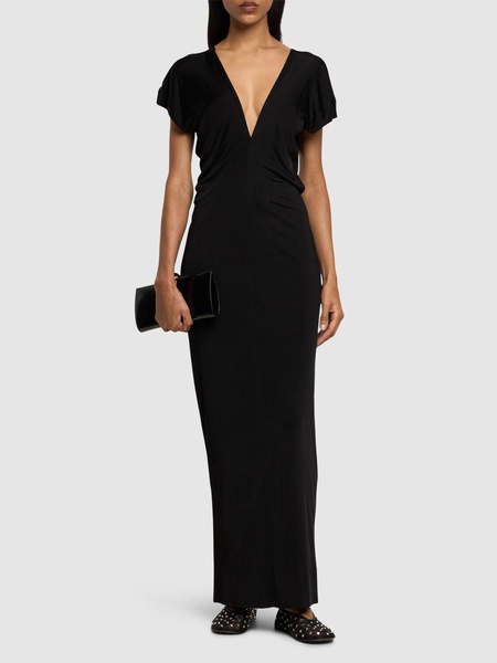 Ima slinky viscose midi dress