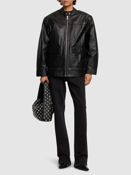 Henry leather jacket