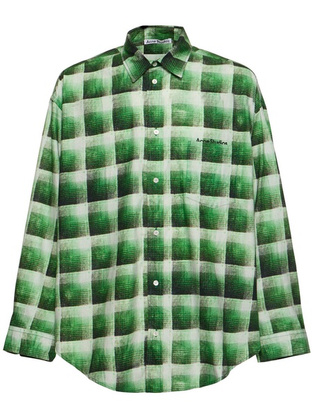 Setar printed flannel shirt