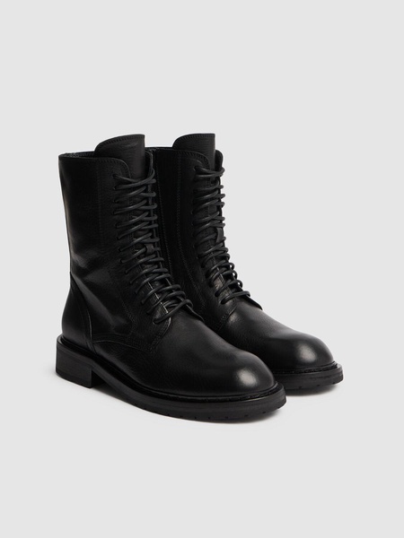 40mm Danny leather combat boots