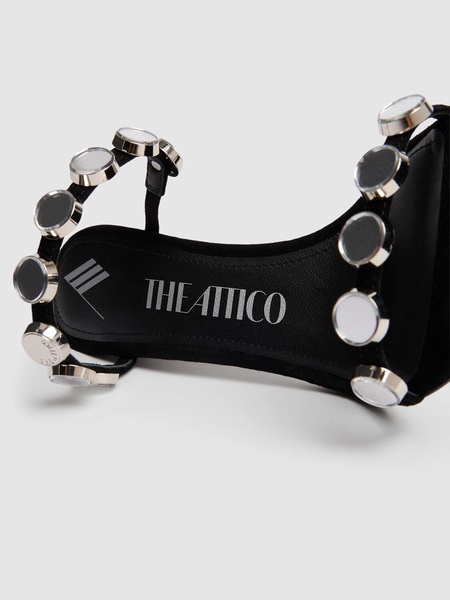 105mm Venus suede sandals