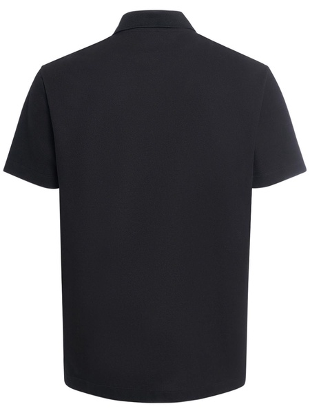 Medusa cotton piqué polo