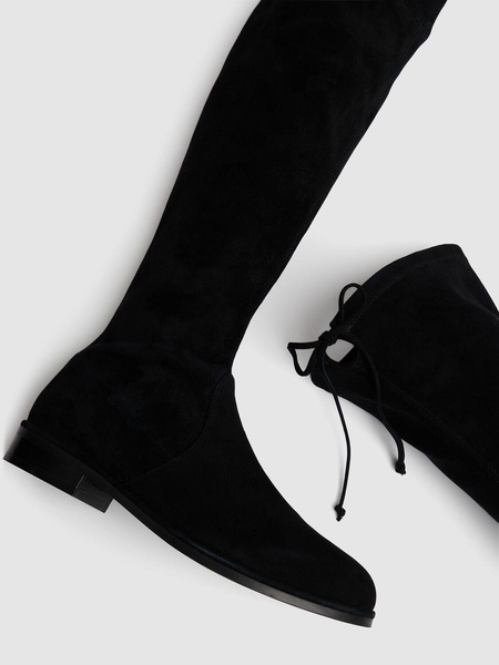 20mm Lowland Bold suede boots