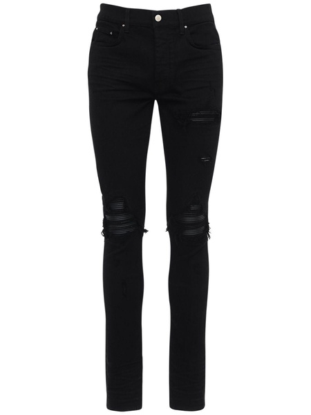 15cm tapered MX1 cotton denim jeans