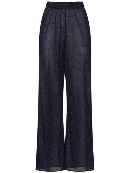 Lumiere lurex straight pants