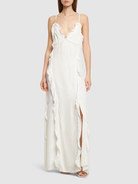 Emily maxi ruffled cami dress