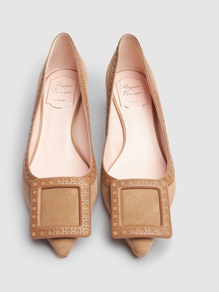 45mm Viv In The City suede pumps
