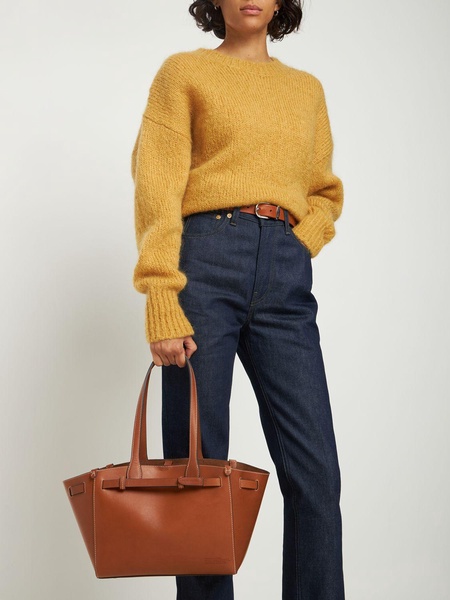 Small Compostable leather tote bag
