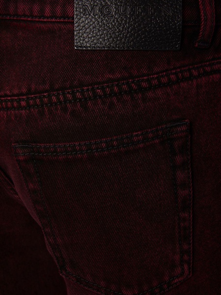 Denim flared pants