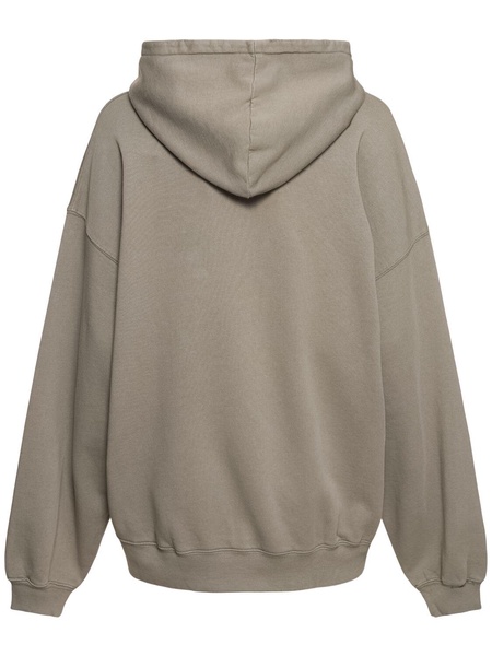 Harvey logo hooded cotton sweatshirt