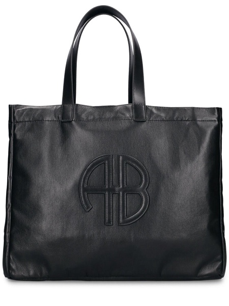 Large Rio recycled leather tote bag