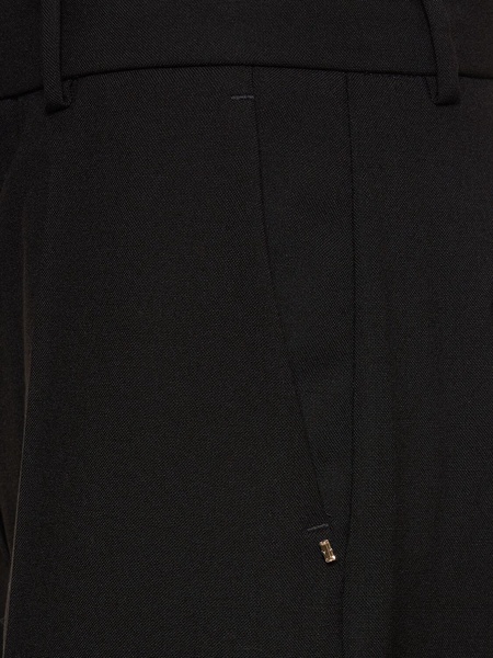 Oxalis stretch wool straight pants