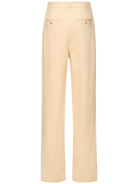 Jay linen straight pants