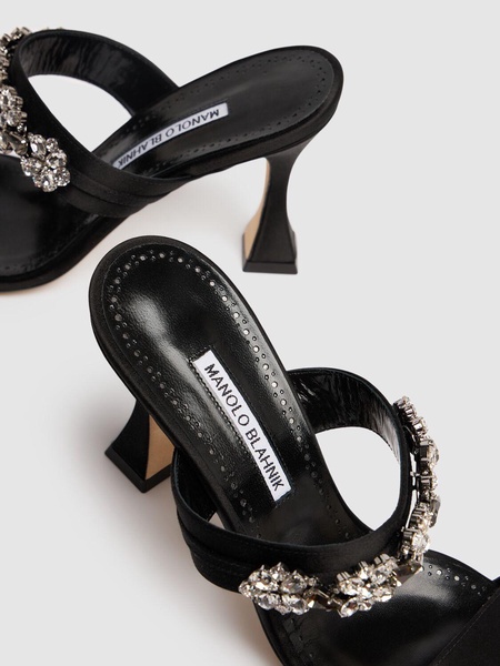 90mm Persan satin sandals