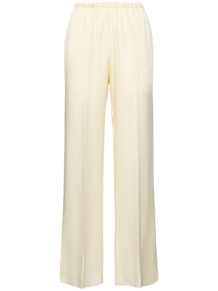 Envers satin straight pants