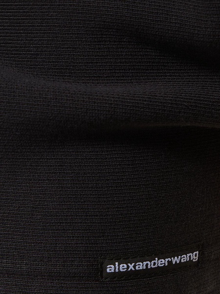 Cotton mini skirt w/ elasticated band