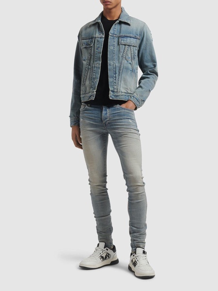 15cm Stack cotton denim jeans