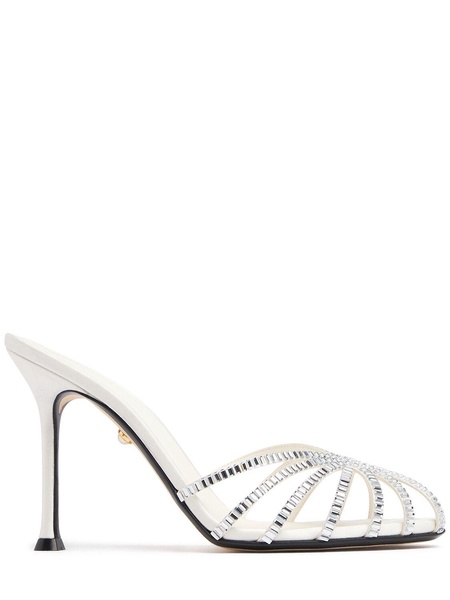 95mm Soraya satin mules
