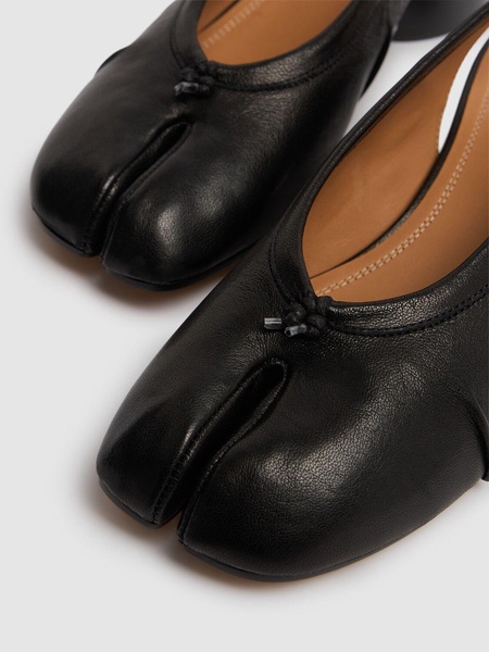 30mm Tabi leather slingbacks