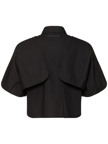 Cotton poplin shirt