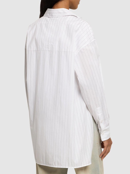 Chrissy cotton poplin shirt