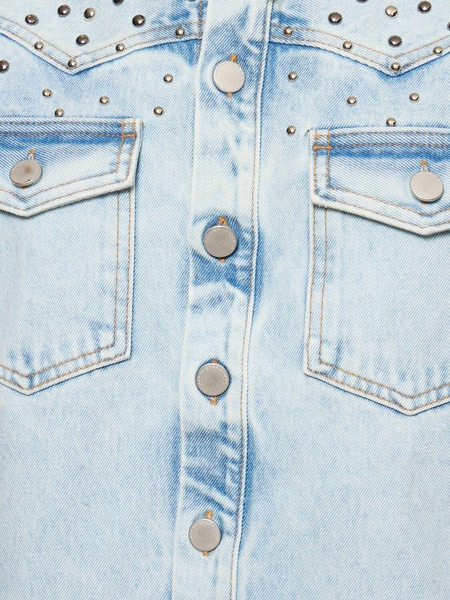 Denim jacket w/ studs