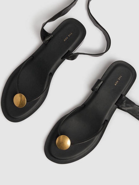 65mm Cord leather sandals