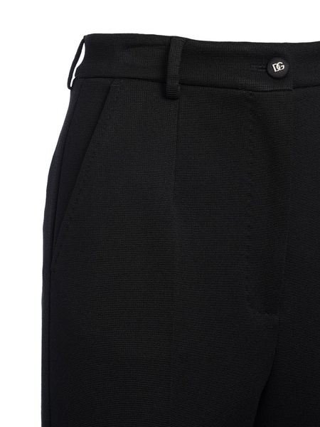 Punto Milano jersey straight pants