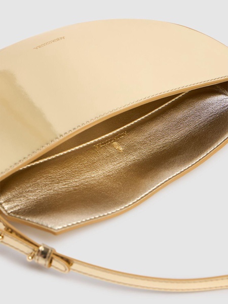 Mini Purist mirrored leather pouch