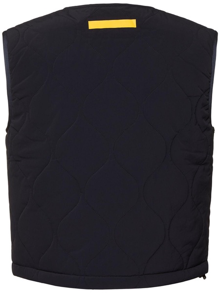 Quilted nylon vest