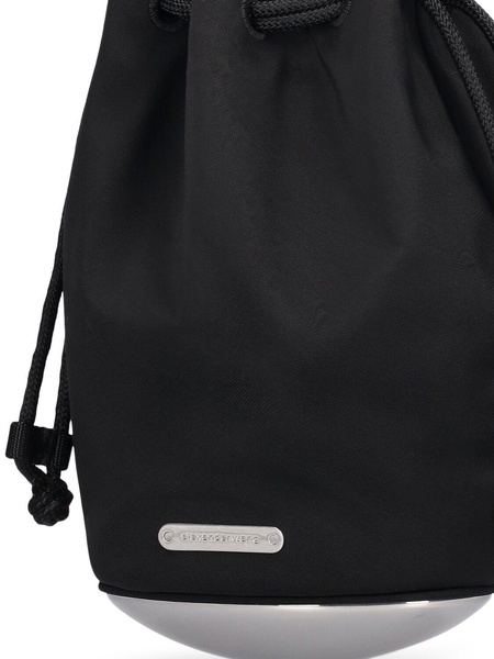 Mini Dome nylon twill bucket bag