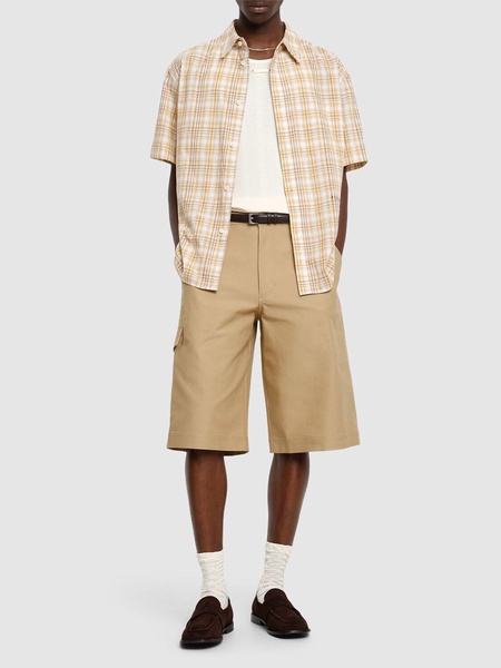 Safari cotton Bermuda shorts
