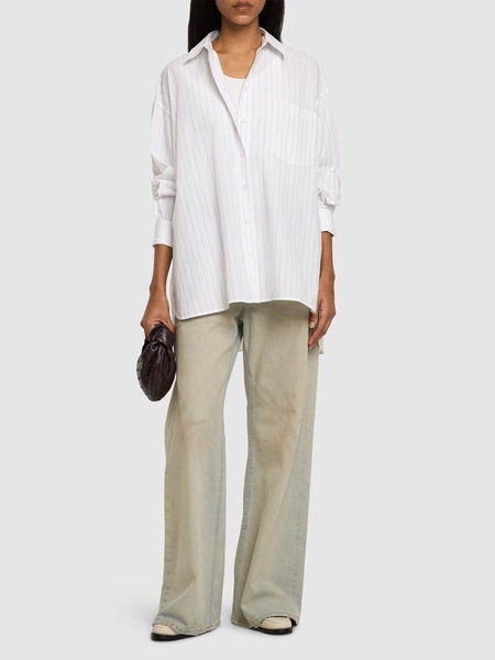 Chrissy cotton poplin shirt