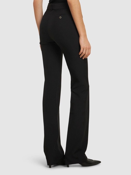 Tailored high rise tech pants