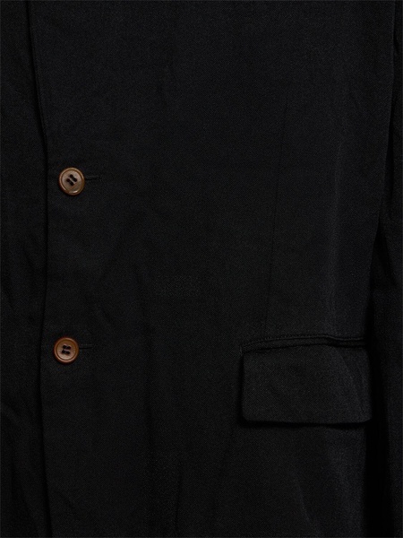 Oversize polyester blazer