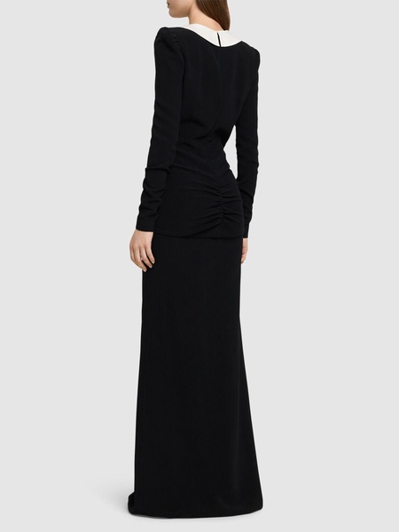 Cady evening dress w/ rose