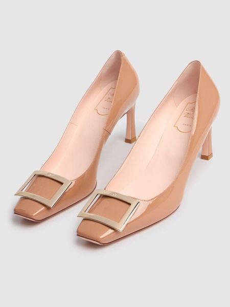 70mm Belle Vivier patent leather pumps