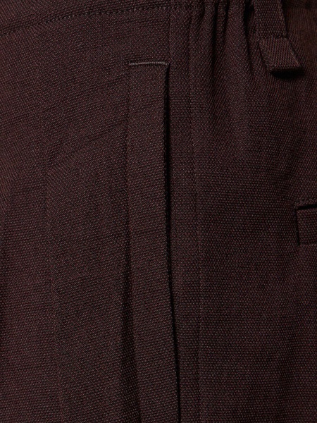 Enclothe washi & wool blend wide pants