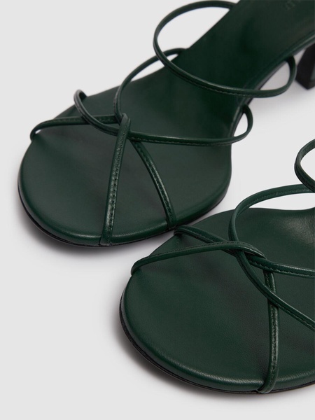 70mm Blaze leather sandals