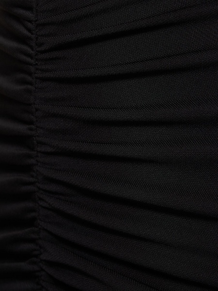 Rosalia draped jersey midi dress