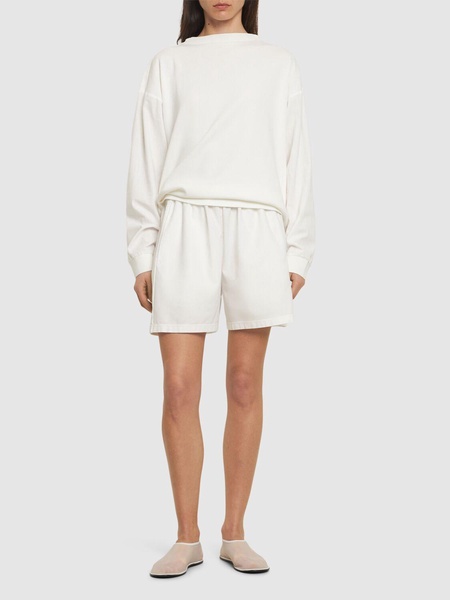 Amira jersey crewneck sweatshirt