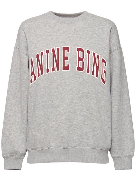 Spencer cotton blend sweatshirt w/ logo