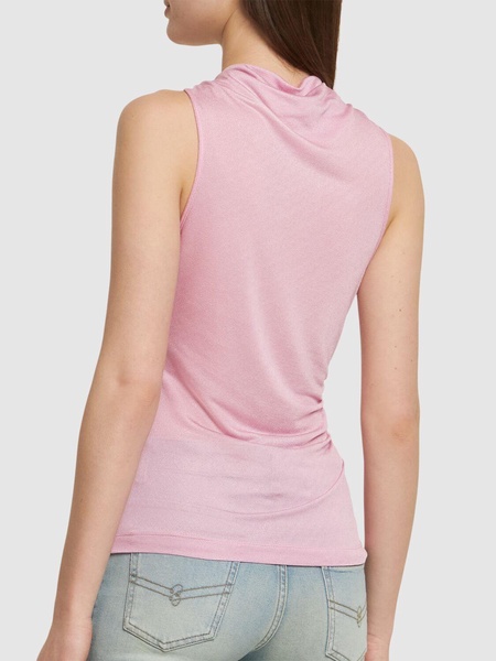Jersey sablé top