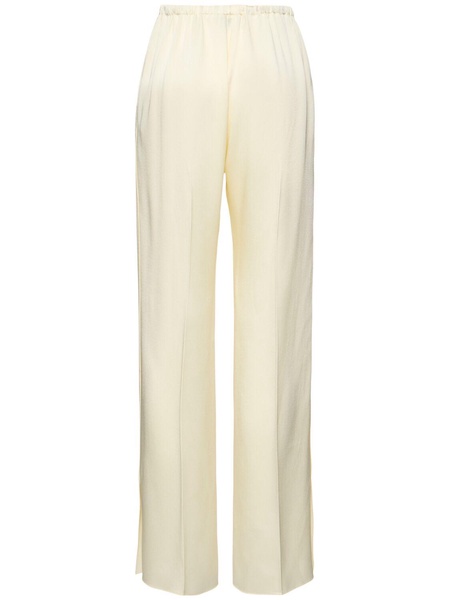 Envers satin straight pants