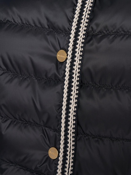 Kate embroidered hem down jacket