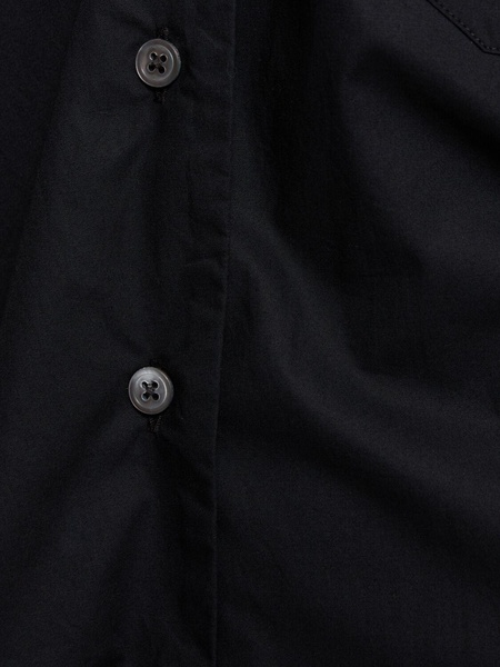 Julia cotton poplin drop shoulder shirt