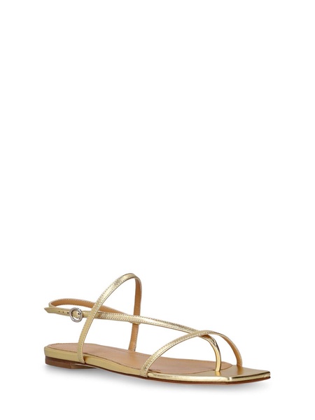 10mm Ella leather laminated sandals